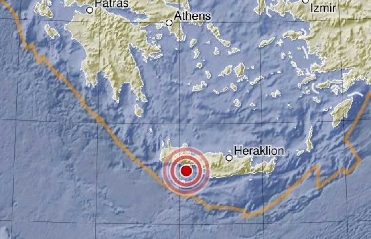 Girit Adası'nda korkutan deprem oldu! Kandilli Rasathanesi'nden açıklama geldi - 1. Resim
