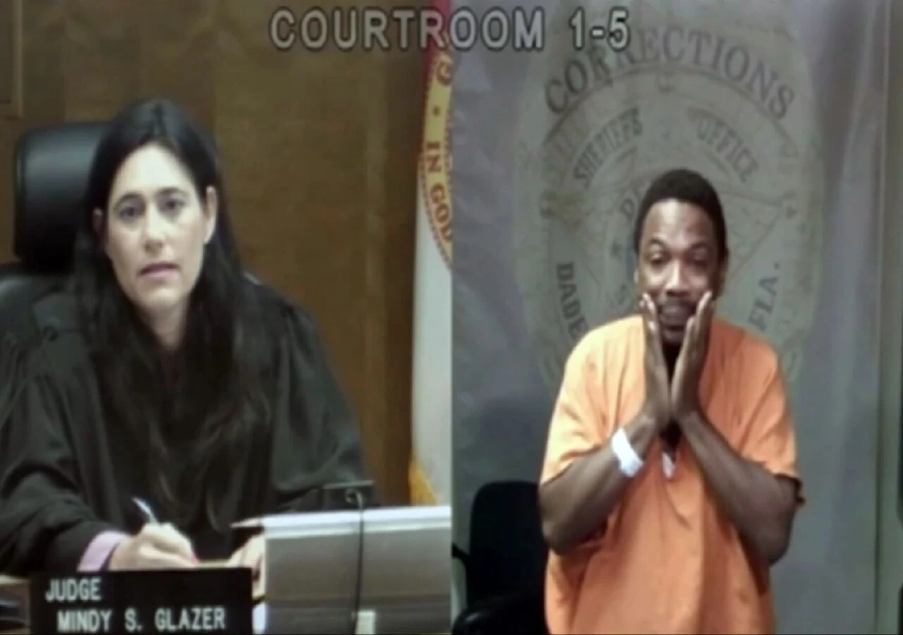 Mahkemeye damga vuran görüntüleriyle viral olmuştu! Bir kez daha tutuklandı - 2. Resim