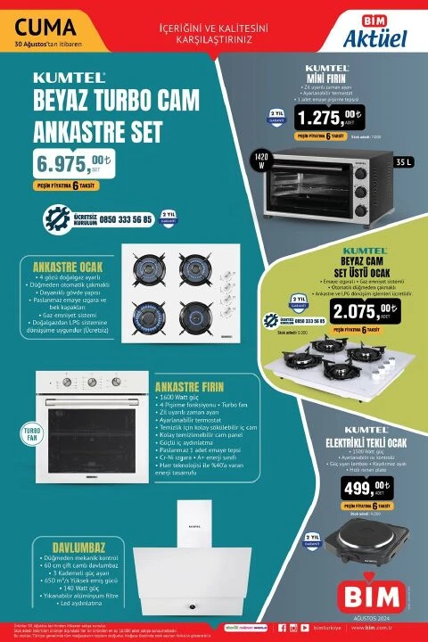 BİM 30 Ağustos aktüel kataloğunda motosiklet, PS4 oyun konsolu, laptop, ankastre set, UHD Smart TV ve termos gibi birçok ürün satışa çıkıyor - 2. Resim