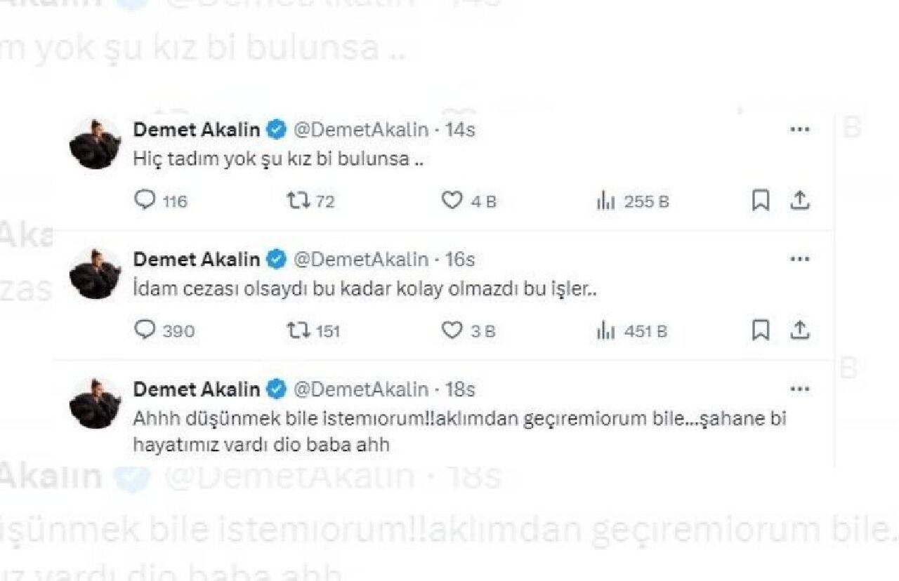 Demet Akalın'dan Narin tepkisi! Sözleri takipçilerini ikiye böldü - 1. Resim