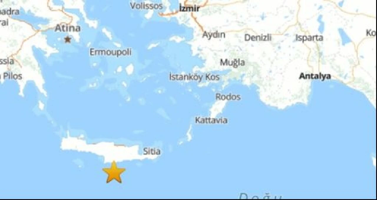 Akdeniz'de sabah saatlerinde 3.6 büyüklüğünde deprem kaydedildi