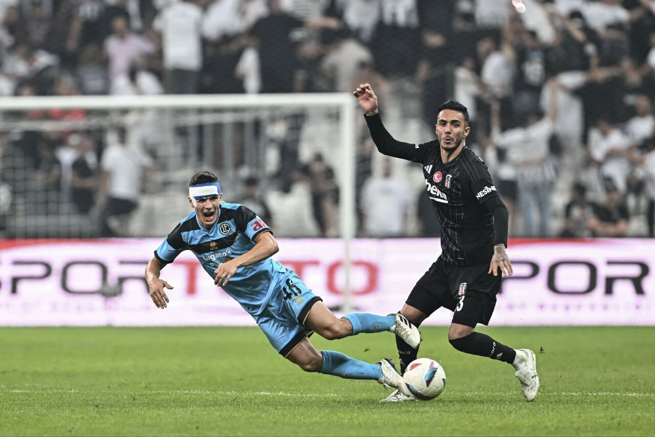 Beşiktaş, Lugano'yu 5-1 yenerek adını UEFA Avrupa Ligi'ne yazdırdı! - 1. Resim