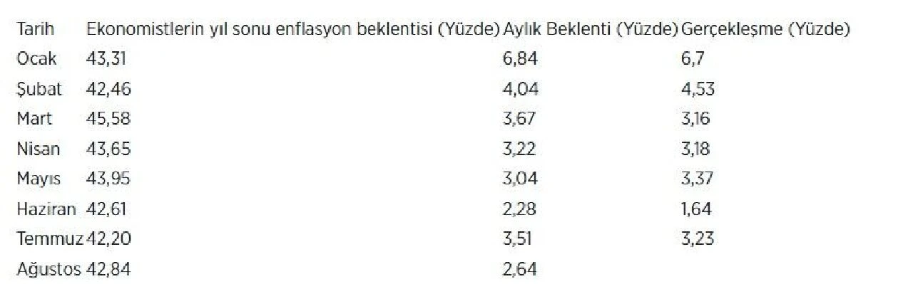 Ekonomistlerden ortak tahmin! Ağustos ayı enflasyon beklentisi belli oldu - 1. Resim