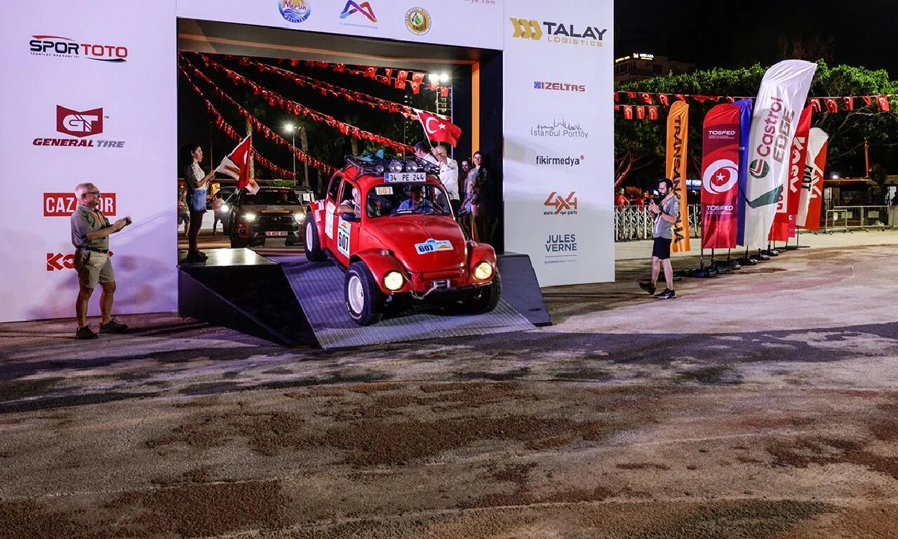 14. TransAnatolia Ralli Raid Yarışı Mersin'den başladı