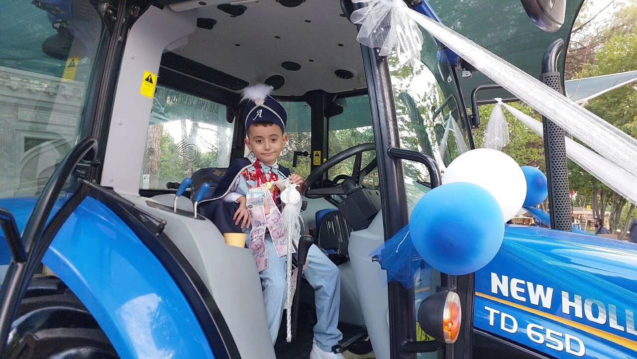 Denizli’de küçük Aziz Emir’in hayali sünnetinde gerçekleşti!