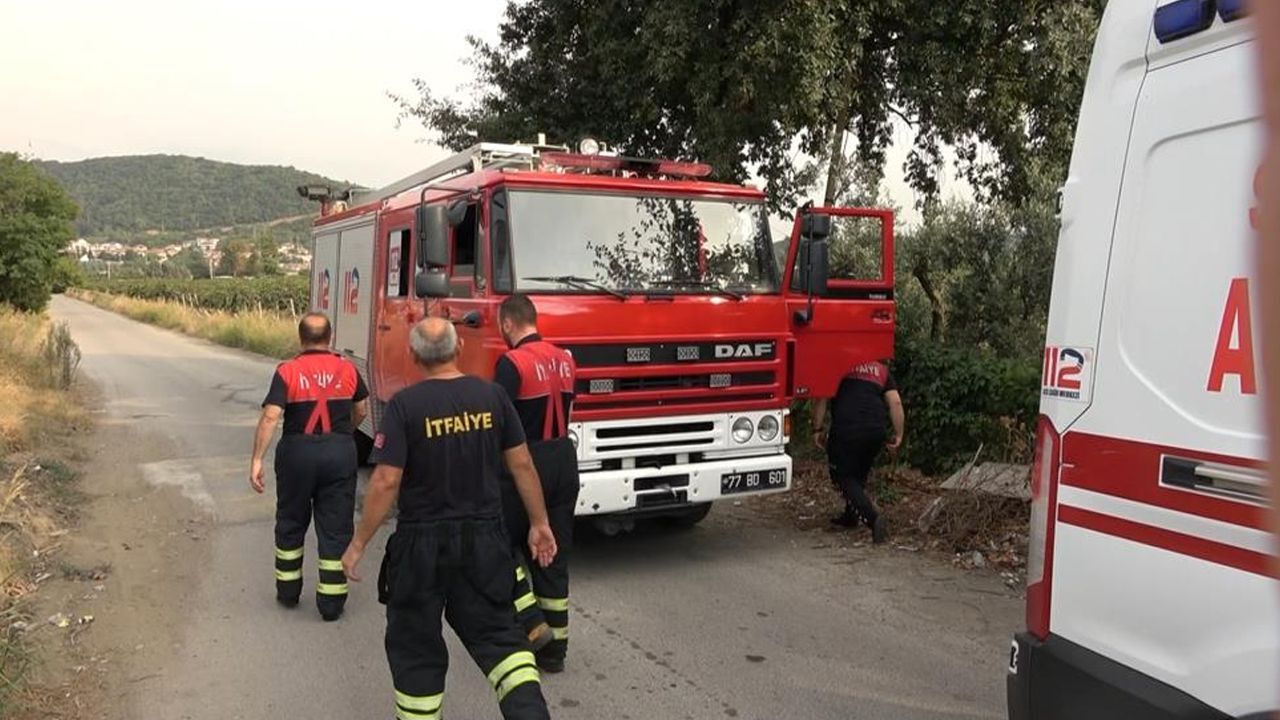 Yalova’da 'uçak düştü' ihbarı sonrası ekipler harekete geçti!