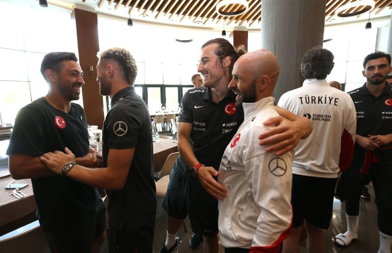 A Milli Futbol Takımı Riva'da toplandı - 1. Resim