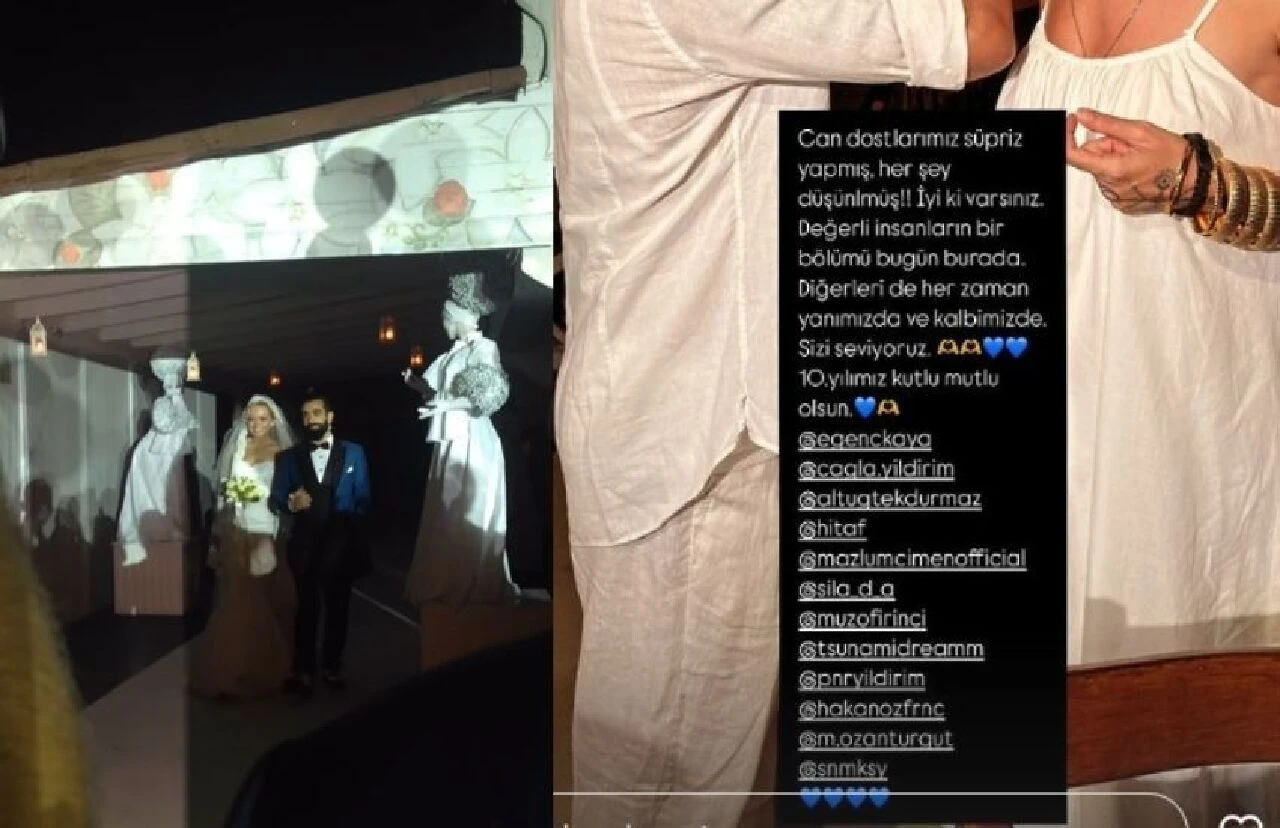 Gökhan Türkmen'den sürpriz nikah! Gözyaşları sel oldu