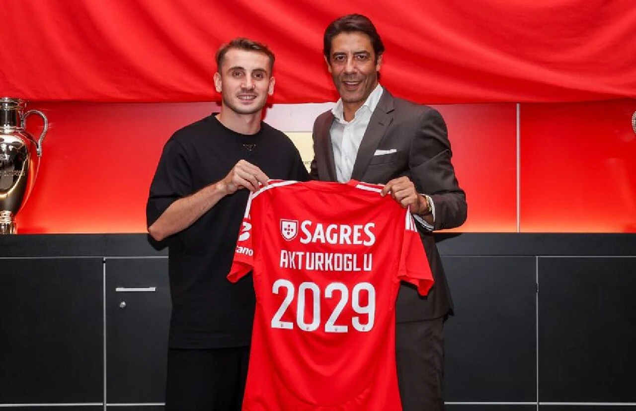 Benfica'ya transfer olan Kerem Aktürkoğlu: