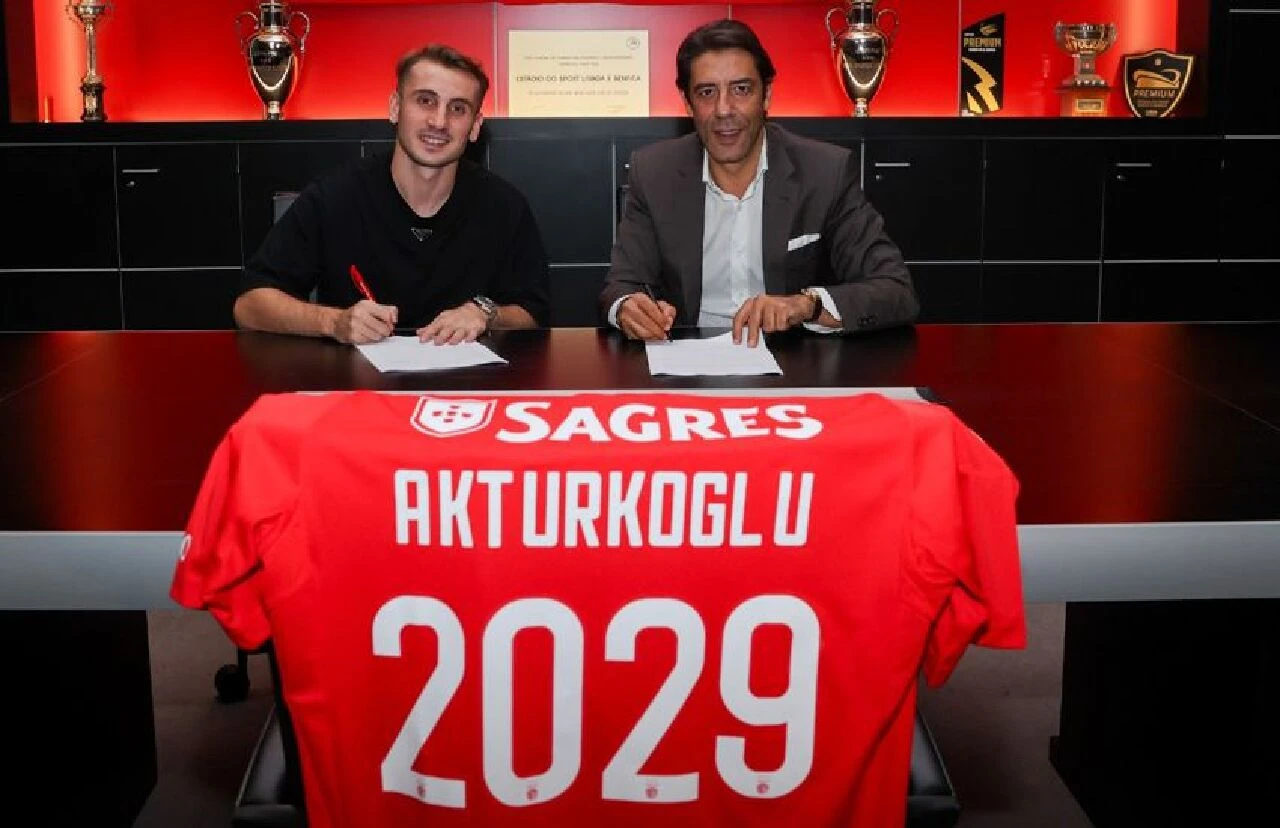 Benfica'ya transfer olan Kerem Aktürkoğlu: