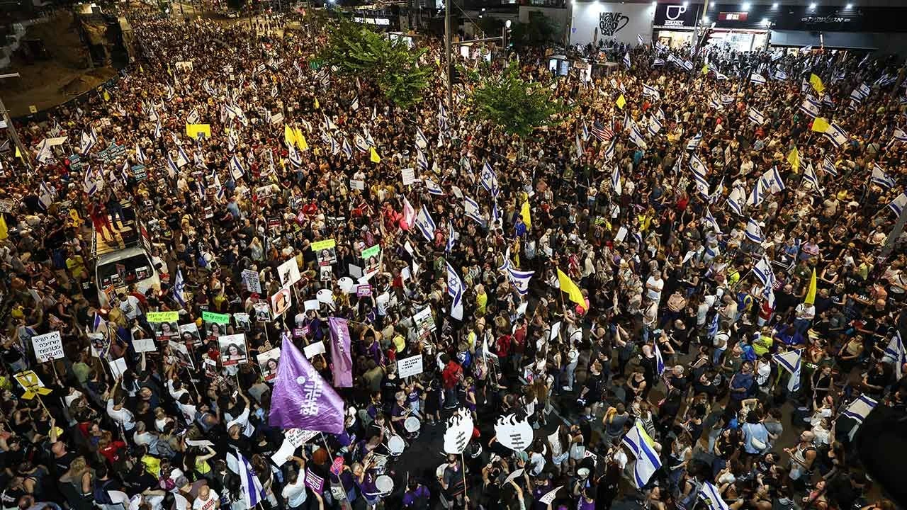 İsraillilerin Netanyahu'ya öfkesi büyüyor: Utanç, utanç, utanç... - 1. Resim