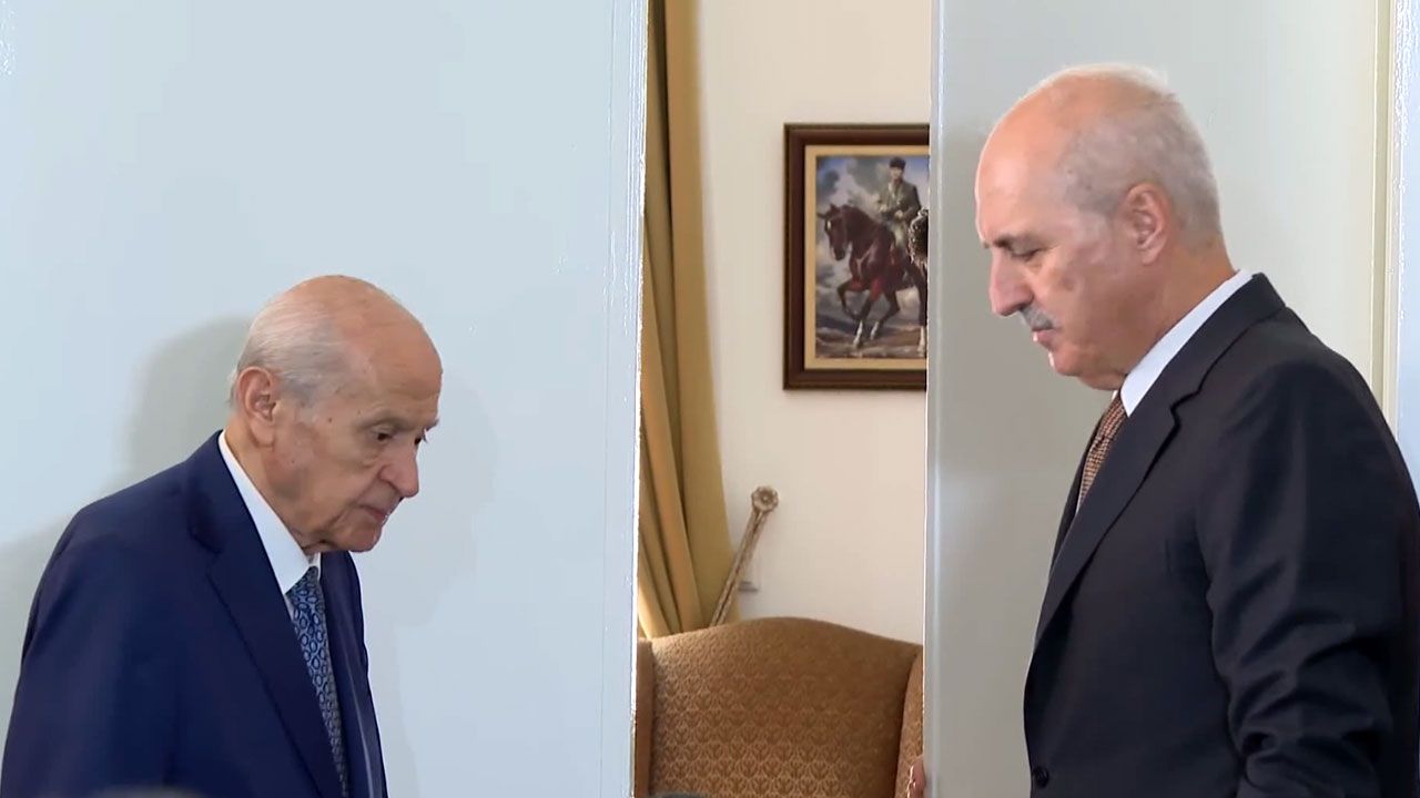 Meclis Başkanı Numan Kurtulmuş'tan Devlet Bahçeli'ye ziyaret - 2. Resim