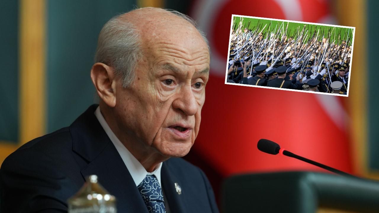 MHP lideri Bahçeli&#039;den kılıçlı yemin töreni eleştirisi: Mahsurlu ve bayağı bir polemik