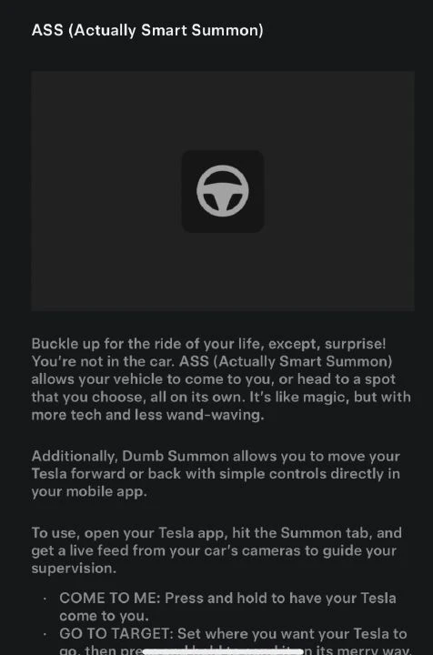 Tesla, kendi kendine sürüş özelliği sayesinde kılınızı kıpırdatmadan yanınıza gelebilecek
