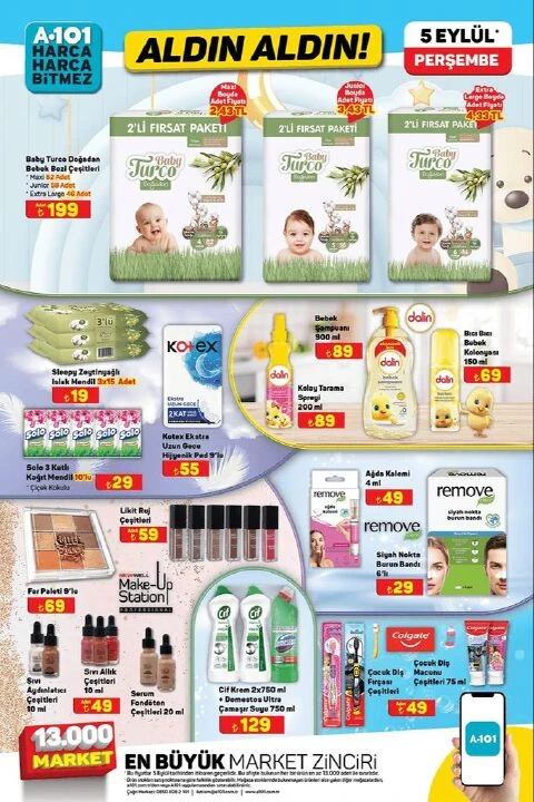 A101 5 Eylül aktüel kataloğunda Adidas ayakkabı, Pierre Cardin saç kurutma makinesi katlanabilir bisiklet, akülü araba gibi birçok ürün yer alıyor - 6. Resim