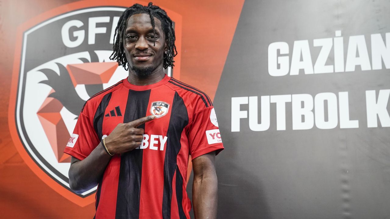 Gaziantep FK&#039;ya Juventus&#039;tan transfer! Christopher Lungoyi imzayı attı