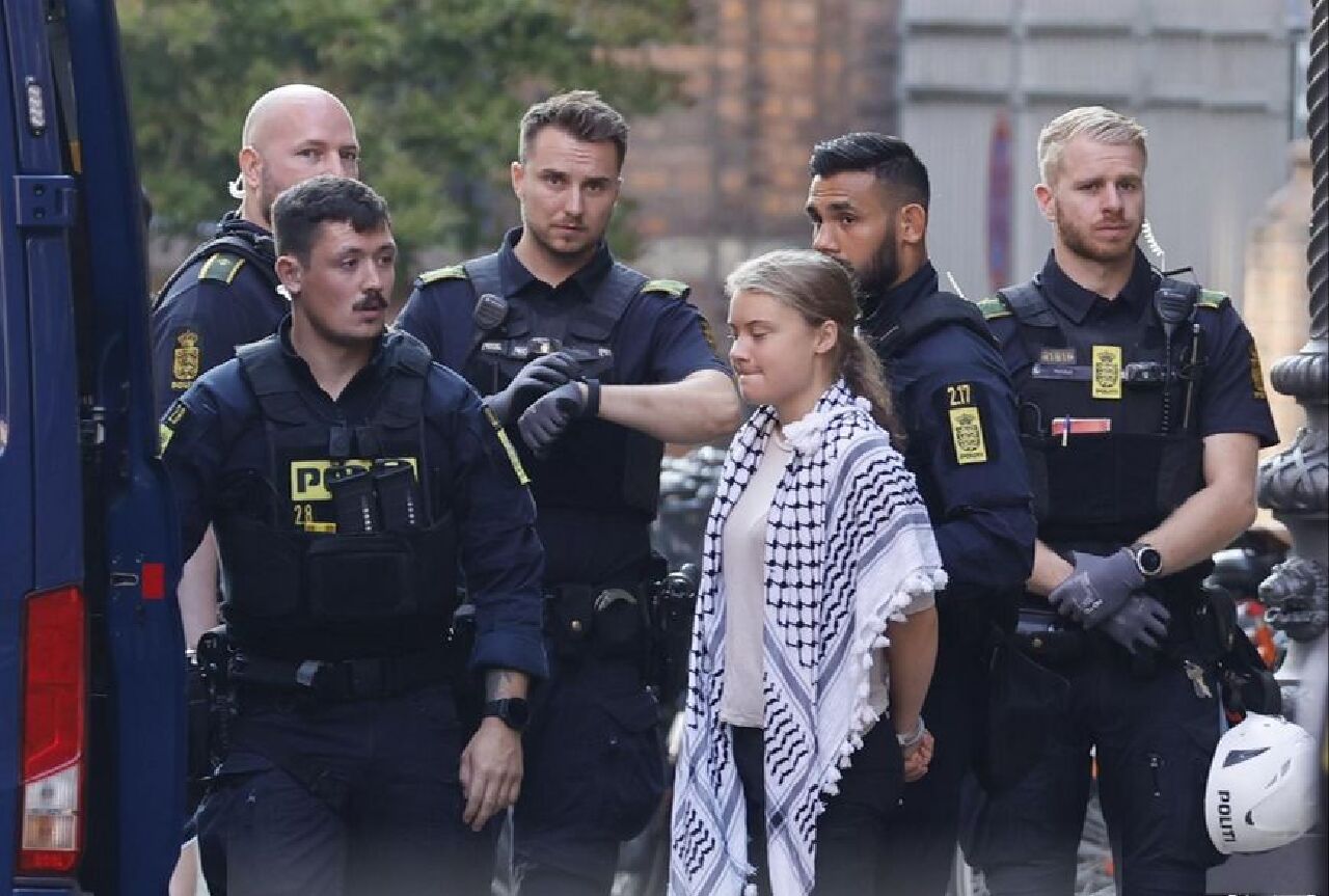 İklim aktivisti Greta Thunberg Gazze'nin sesi oldu, gözaltına alındı - 1. Resim