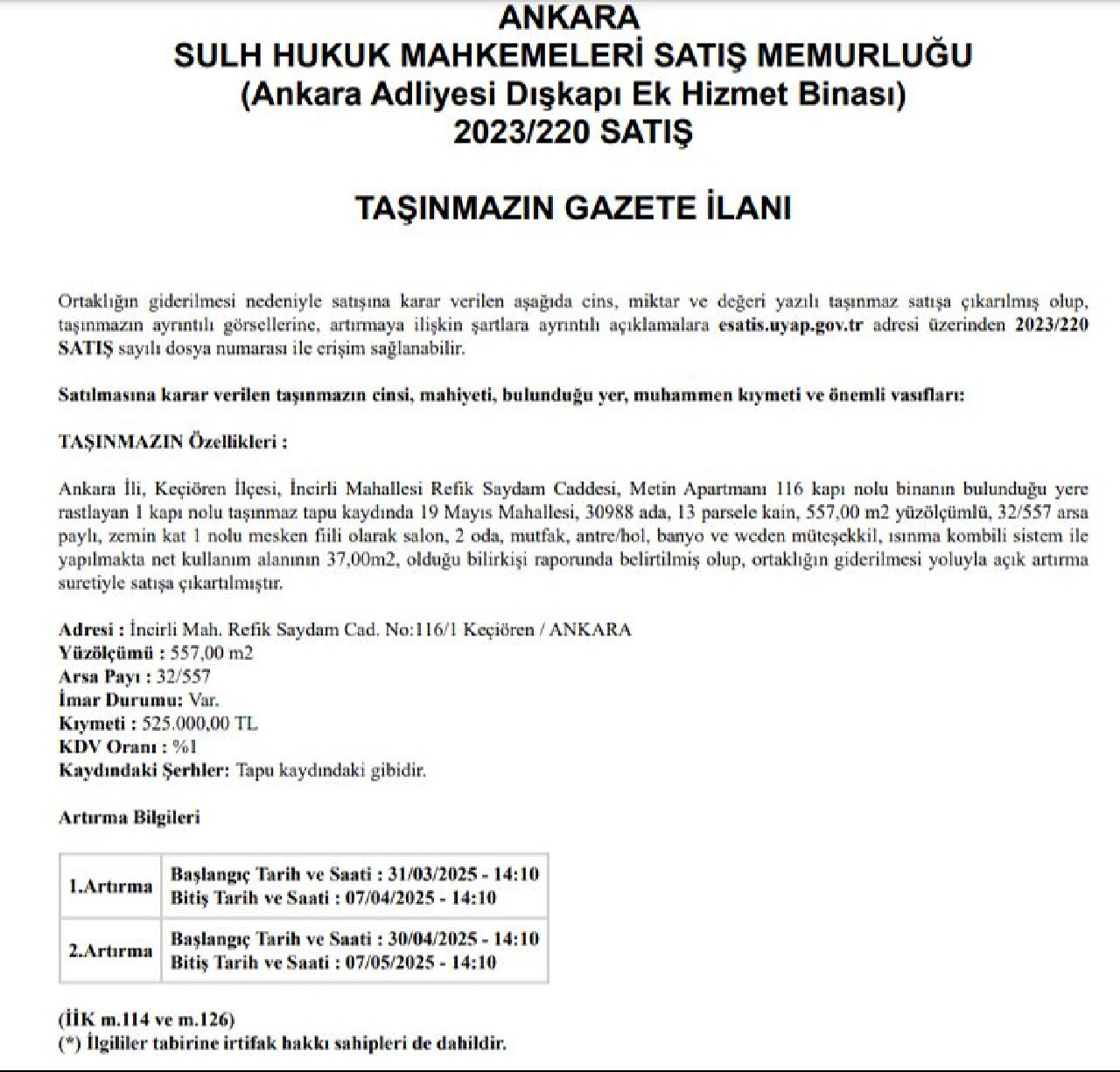 Konut müjdesi devlet ilanından geldi! 78 ilde fiyatı 1.5 milyon lira altında yüzlerce konut satılacak - 4. Resim