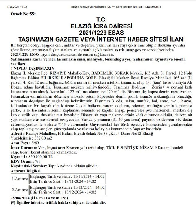 Konut müjdesi devlet ilanından geldi! 78 ilde fiyatı 1.5 milyon lira altında yüzlerce konut satılacak - 11. Resim