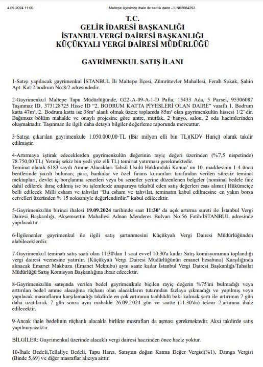 Konut müjdesi devlet ilanından geldi! 78 ilde fiyatı 1.5 milyon lira altında yüzlerce konut satılacak - 13. Resim