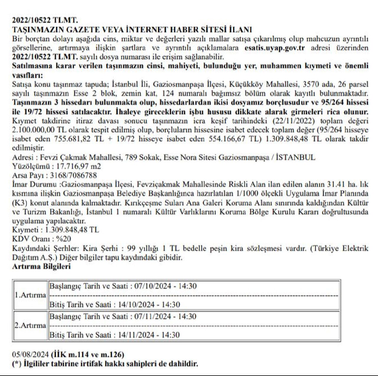 Konut müjdesi devlet ilanından geldi! 78 ilde fiyatı 1.5 milyon lira altında yüzlerce konut satılacak - 22. Resim