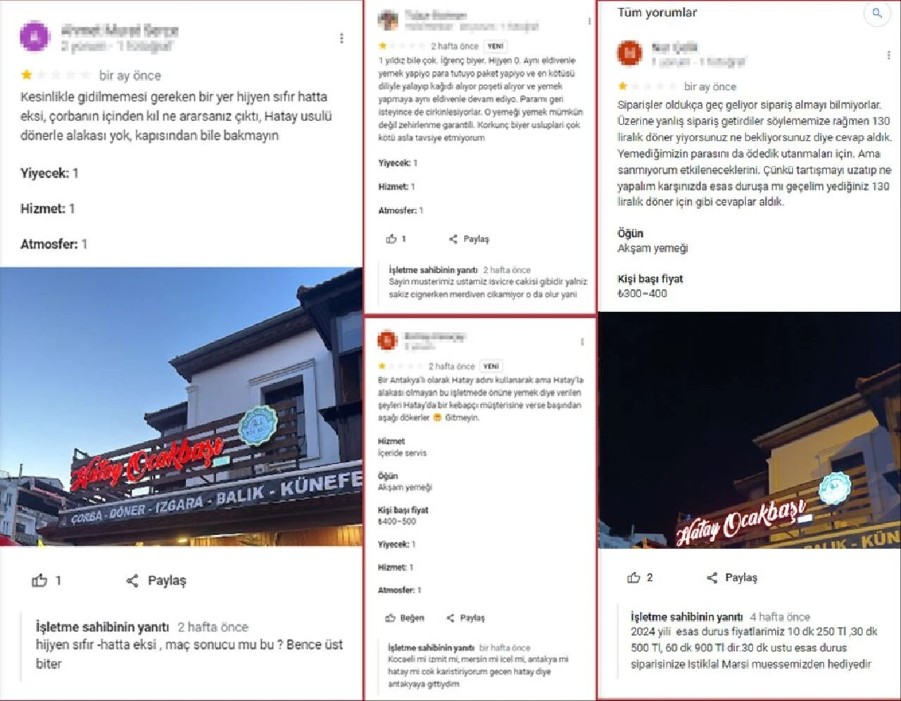 Kaş'taki ocakbaşı müşterileriyle dalga geçiyor! Yemek yiyen bir, yorum yazan bin pişman!