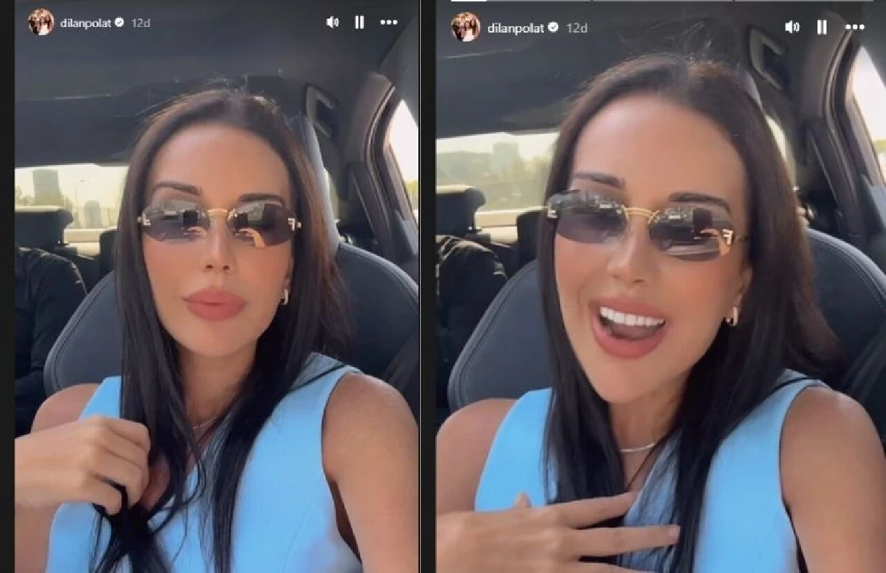 Dilan Polat sosyal medya paylaşımlarına başladı! 'Enerci' videosuyla döndü, emniyet kemeri detayı gözden kaçmadı