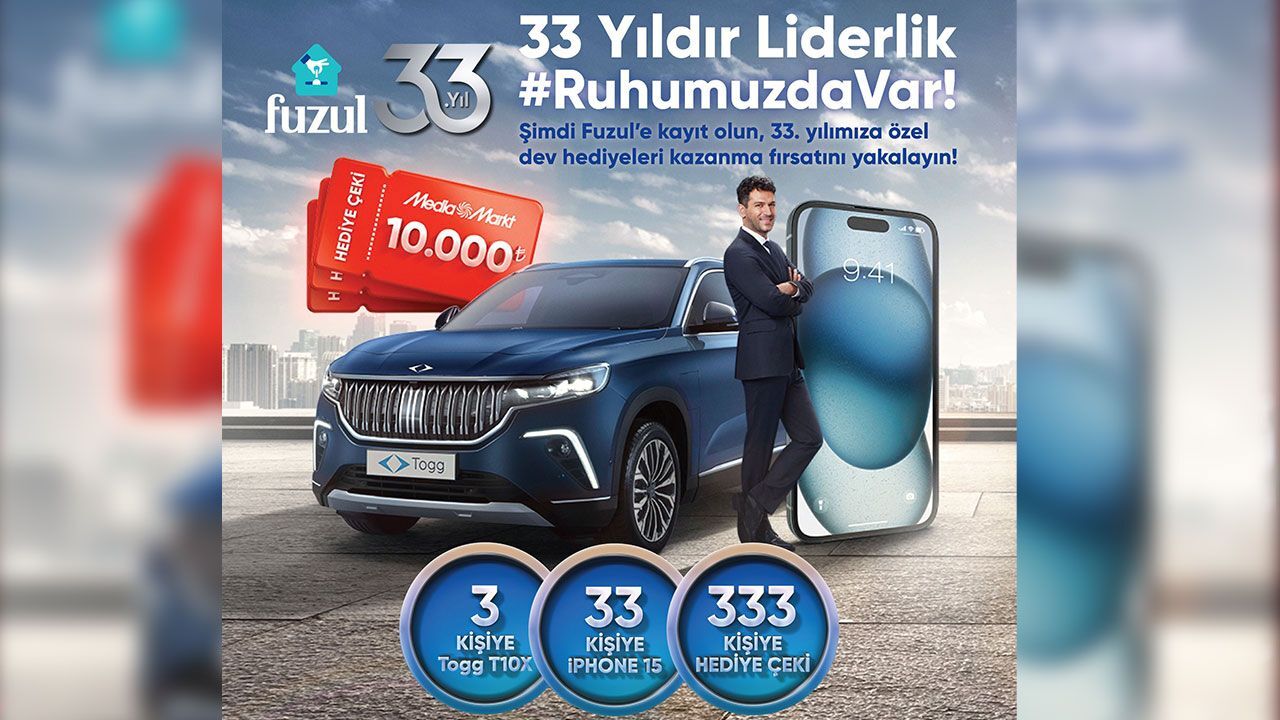 Fuzul’den 33. Yıla Özel Dev Kampanya #RuhumuzdaVar