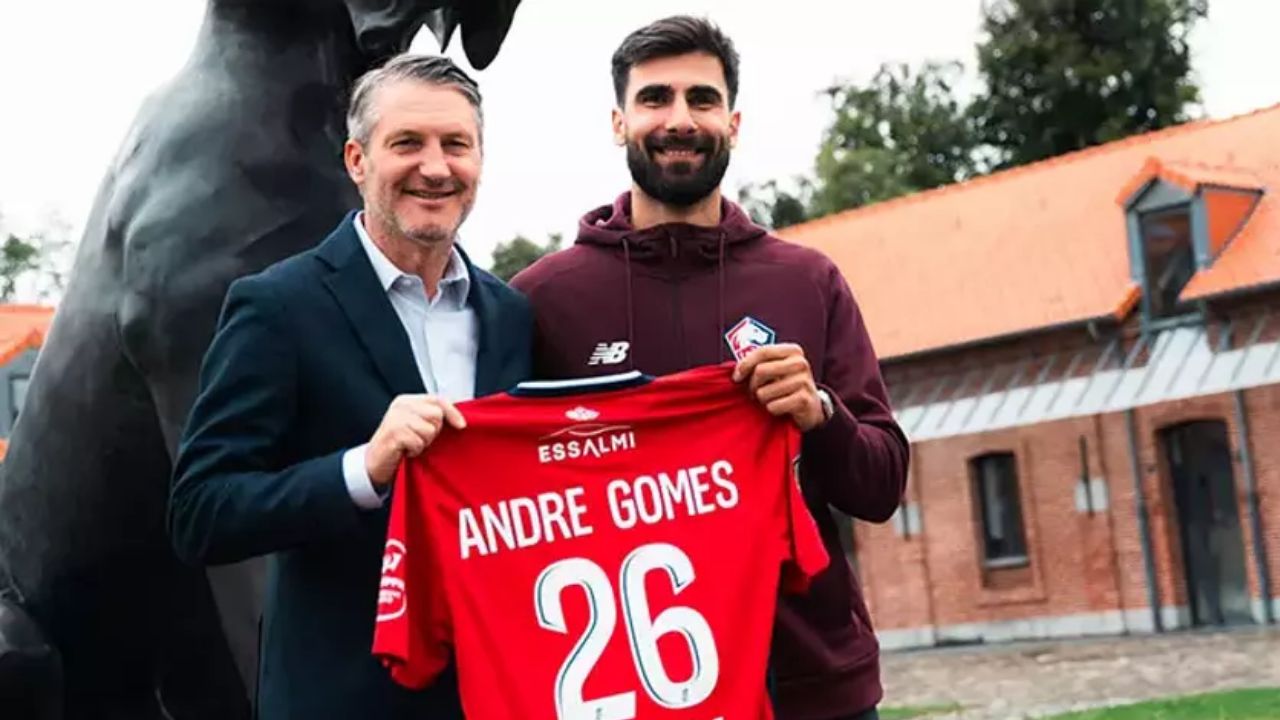 Lille, Andre Gomes&#039;i transfer etti!