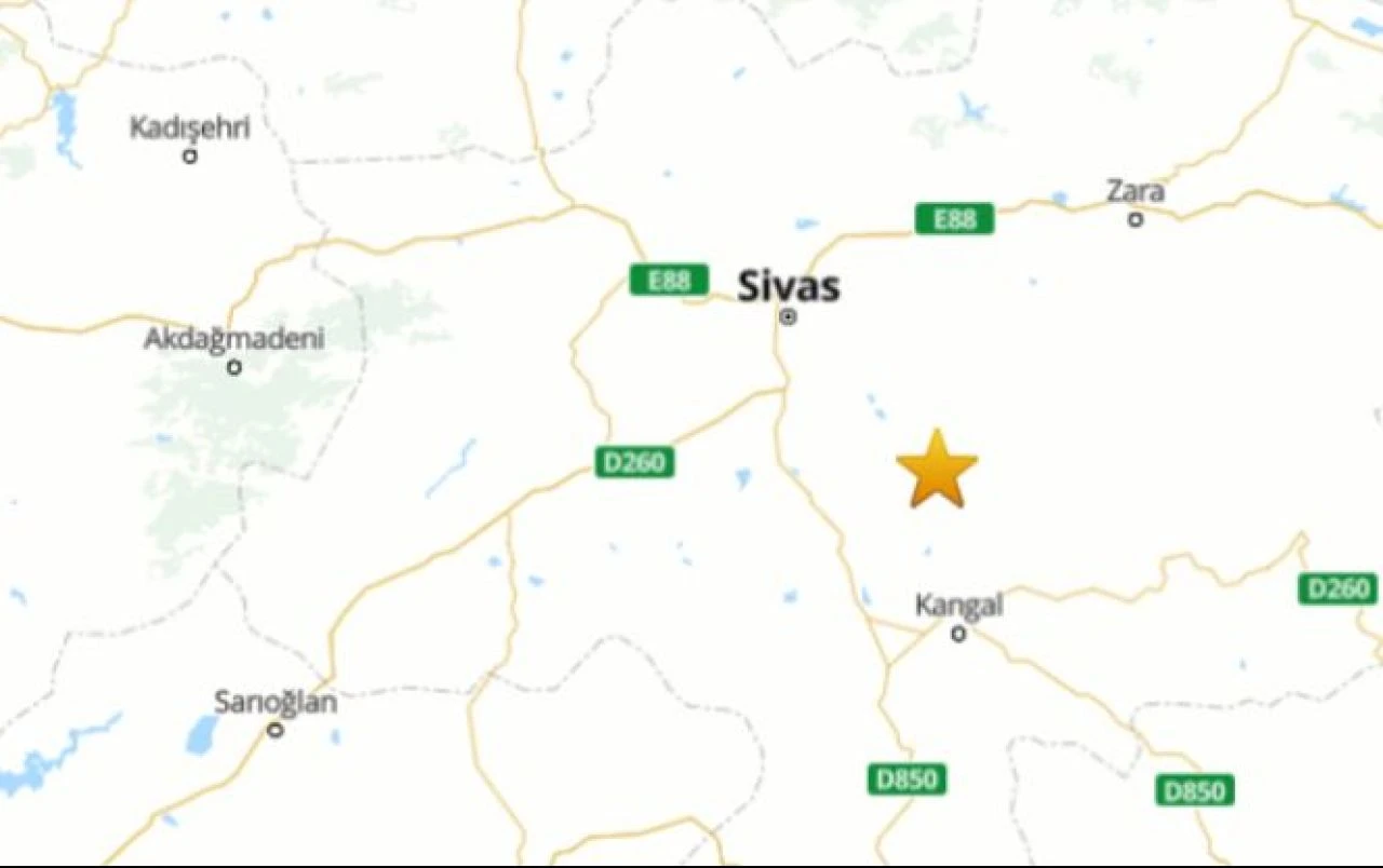Son dakika | AFAD duyurdu: Sivas'ta korkutan deprem! - 1. Resim