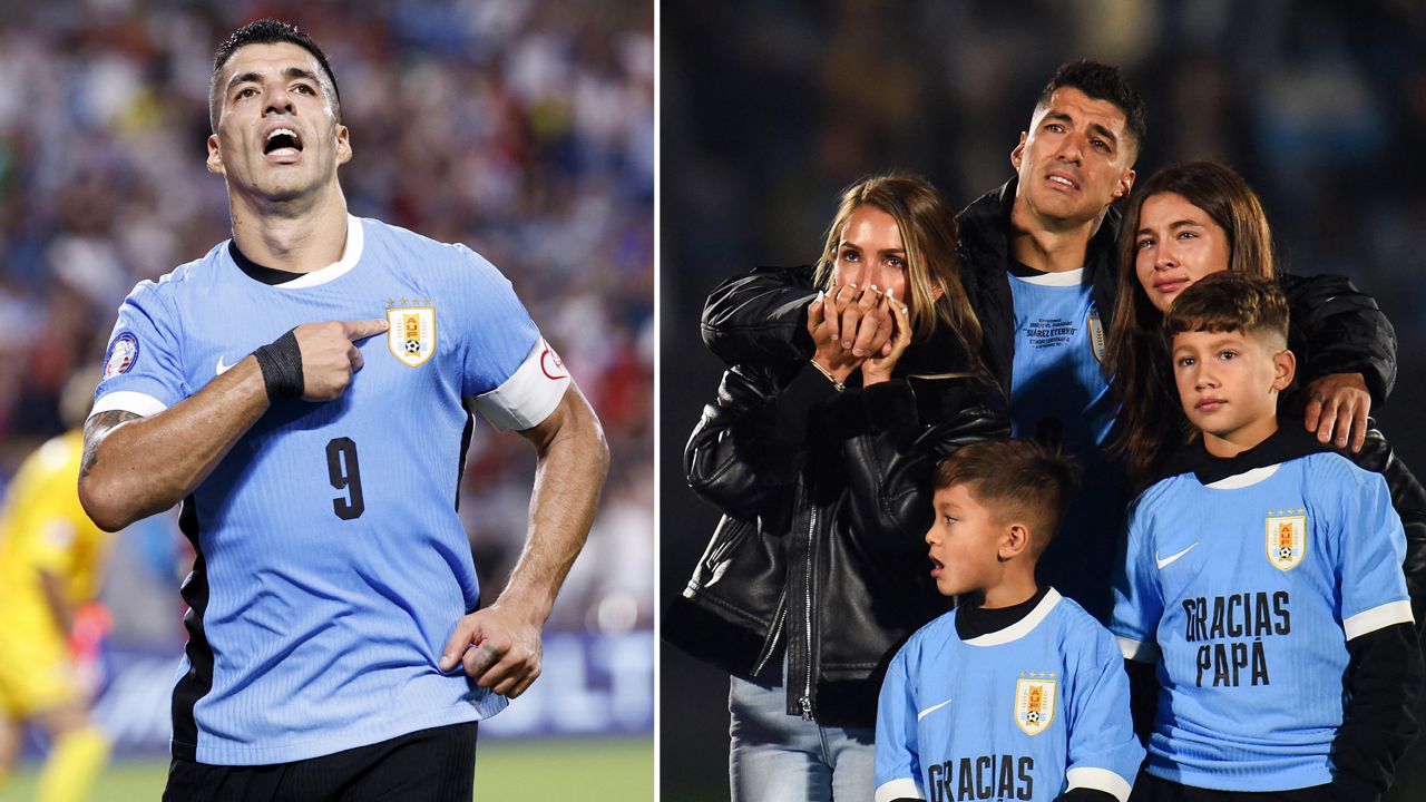 Uruguay Milli Takımı ile son maçına çıkan Luis Suarez gözyaşlarıyla veda etti!