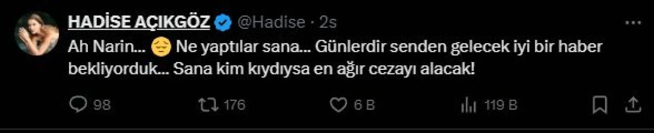 Narin'in cansız bedeni dere kenarında çuvalın içinde bulundu! Ünlü isimler isyan etti: Onları da diri diri gömün - 2. Resim