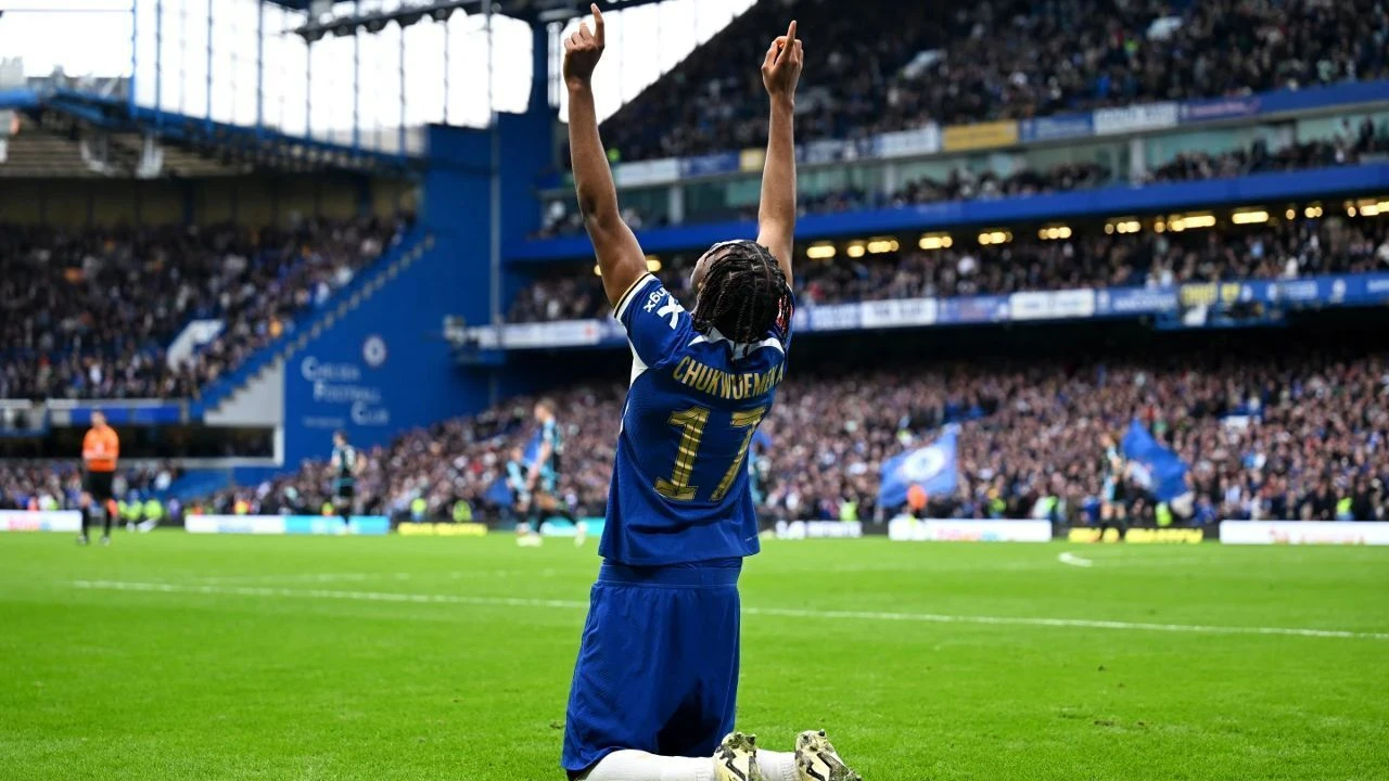 Galatasaray'ın transfer edeceği iddia edilen Carney Chukwuemeka, Chelsea'de oynuyor - 1. Resim