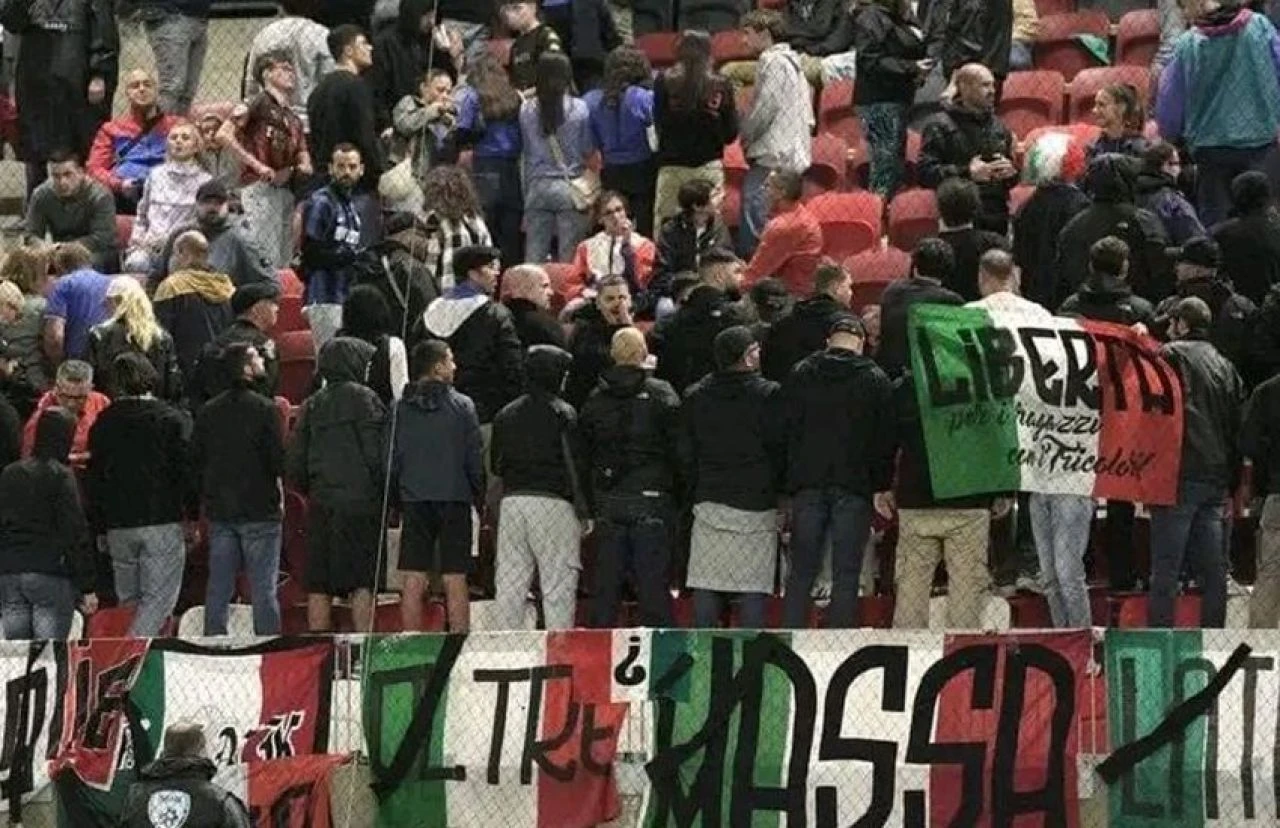 İsrail-İtalya maçında ses getiren tepki! İsrail'in ulusal marşı protesto edildi