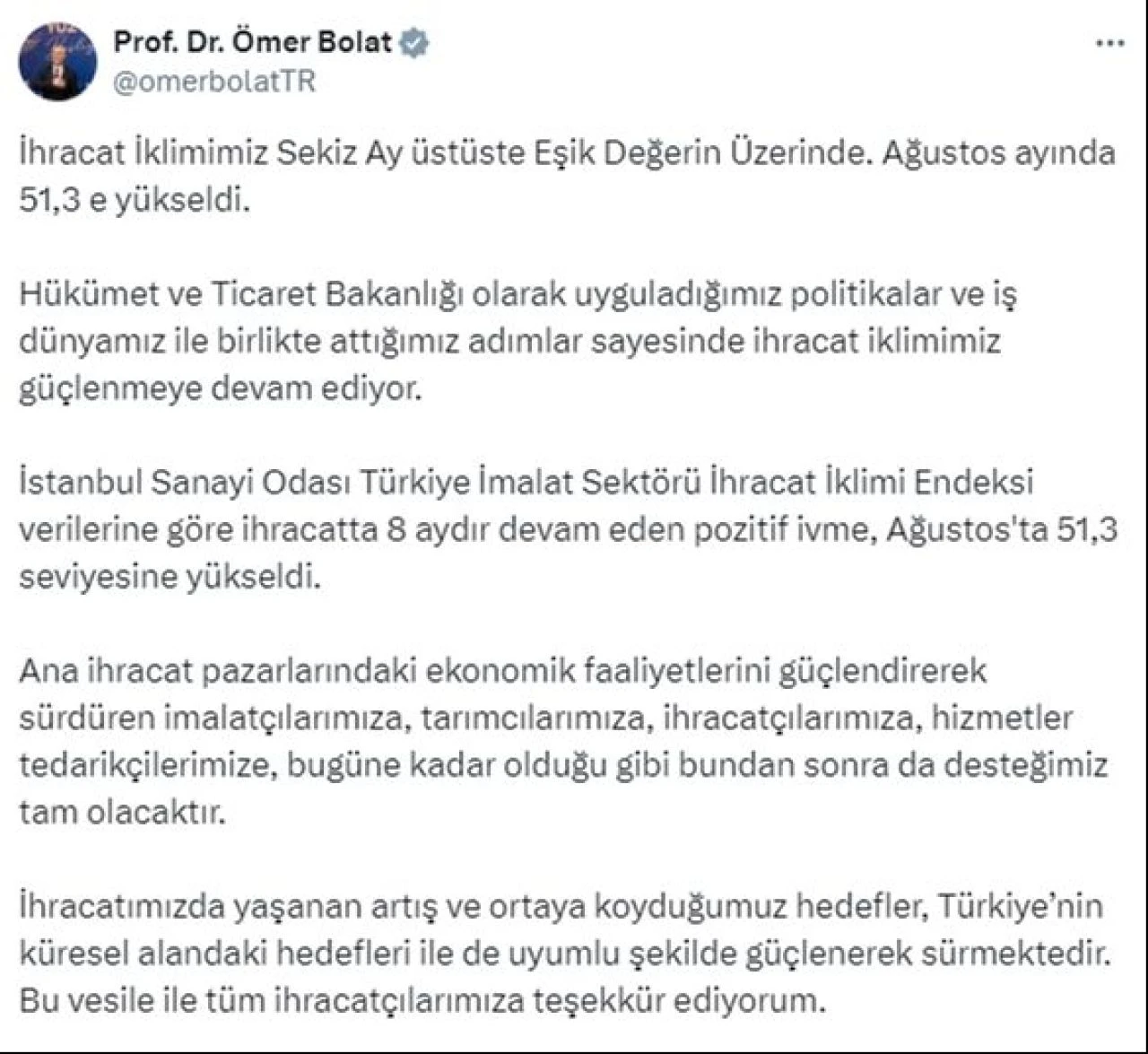 Sanayi üretim endeksi temmuzda arttı! Yıllık olarak düştü - 2. Resim