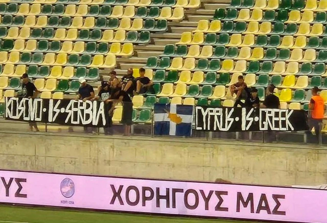 Uluslar Ligi'nde Rum provokasyonu! Cevabı 4 yiyerek aldılar - 1. Resim