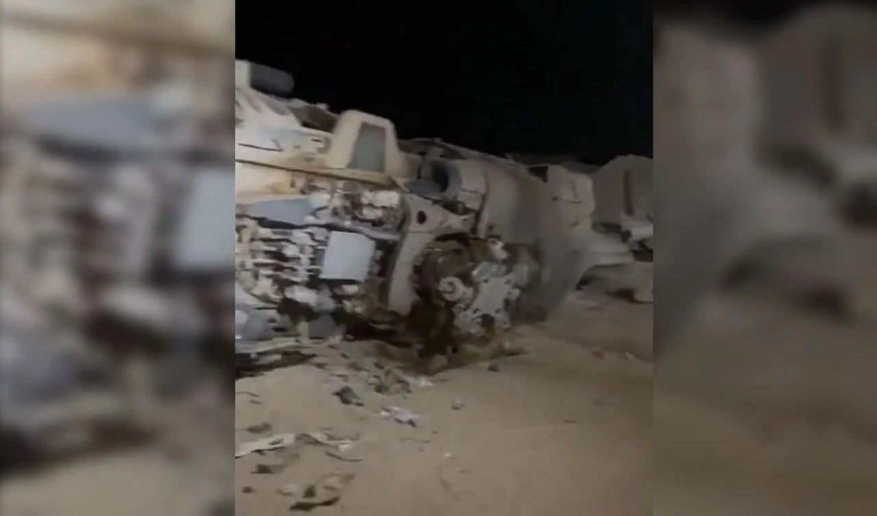 Gazze'de İsrail askerlerini taşıyan helikopter düştü! Çok sayıda ölü ve yaralı var - 1. Resim