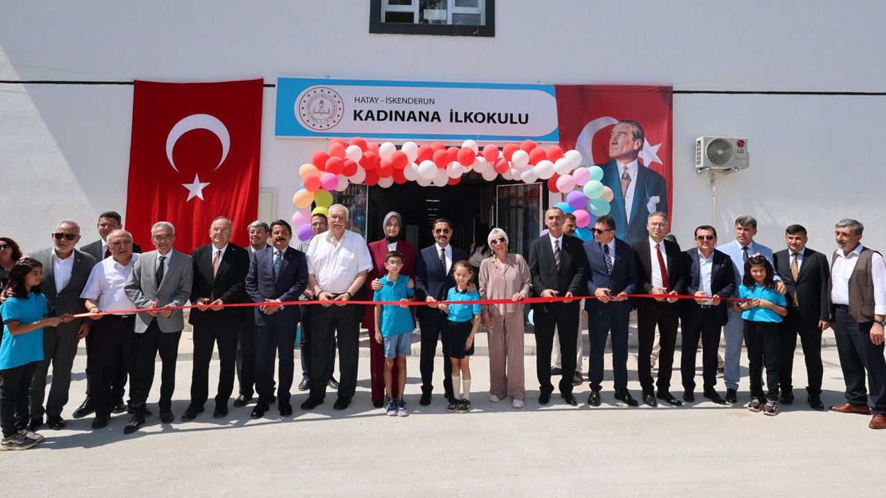 Hatay’da Kadınana Okulu Açıldı