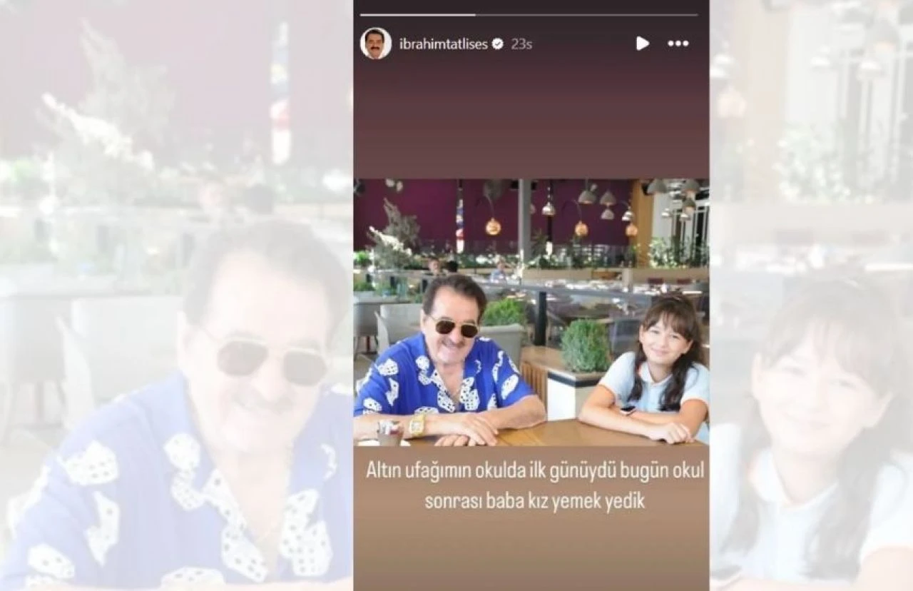 İbrahim Tatlıses’in kızı Elif Ada okula başladı! Görenler ‘Babasının kopyası’ dedi - 1. Resim