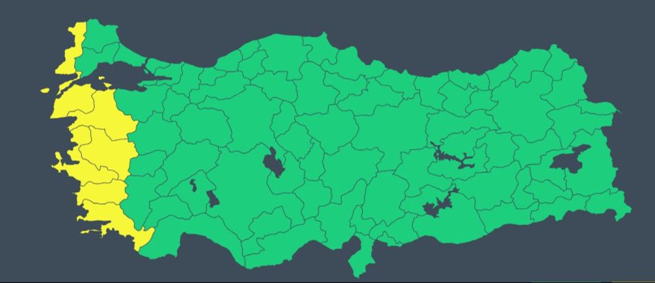 Meteoroloji 7 ilde sarı alarm verdi: İstanbul ve İzmir dahil birçok ilde sel tehlikesi! İşte 11 Eylül 2024 hava durumu raporu - 2. Resim