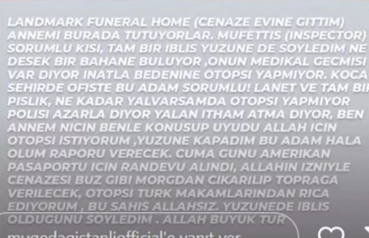 Ahu Tuğba'nın cenazesi hala Türkiye’ye gelmedi, kızı isyan etti! “Tam bir iblis”