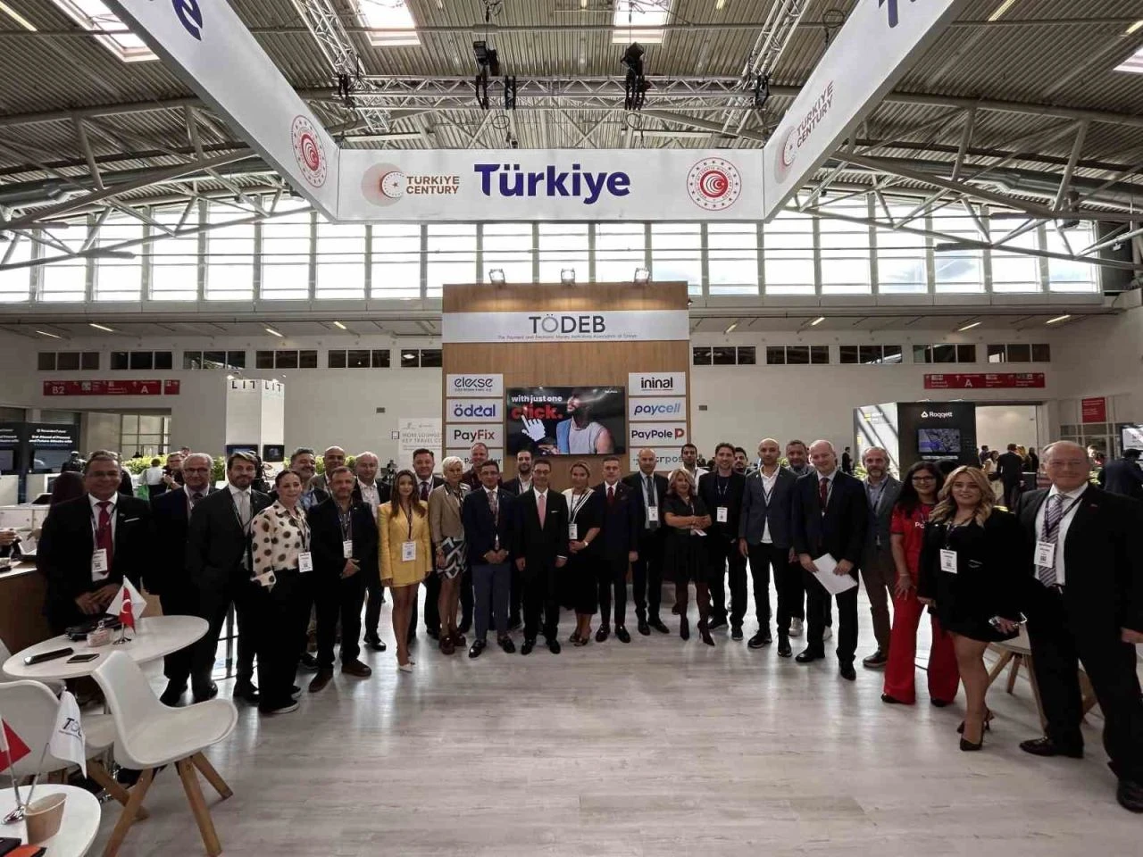 Almanya’daki fintek fuarında Türk markalarına yoğun ilgi