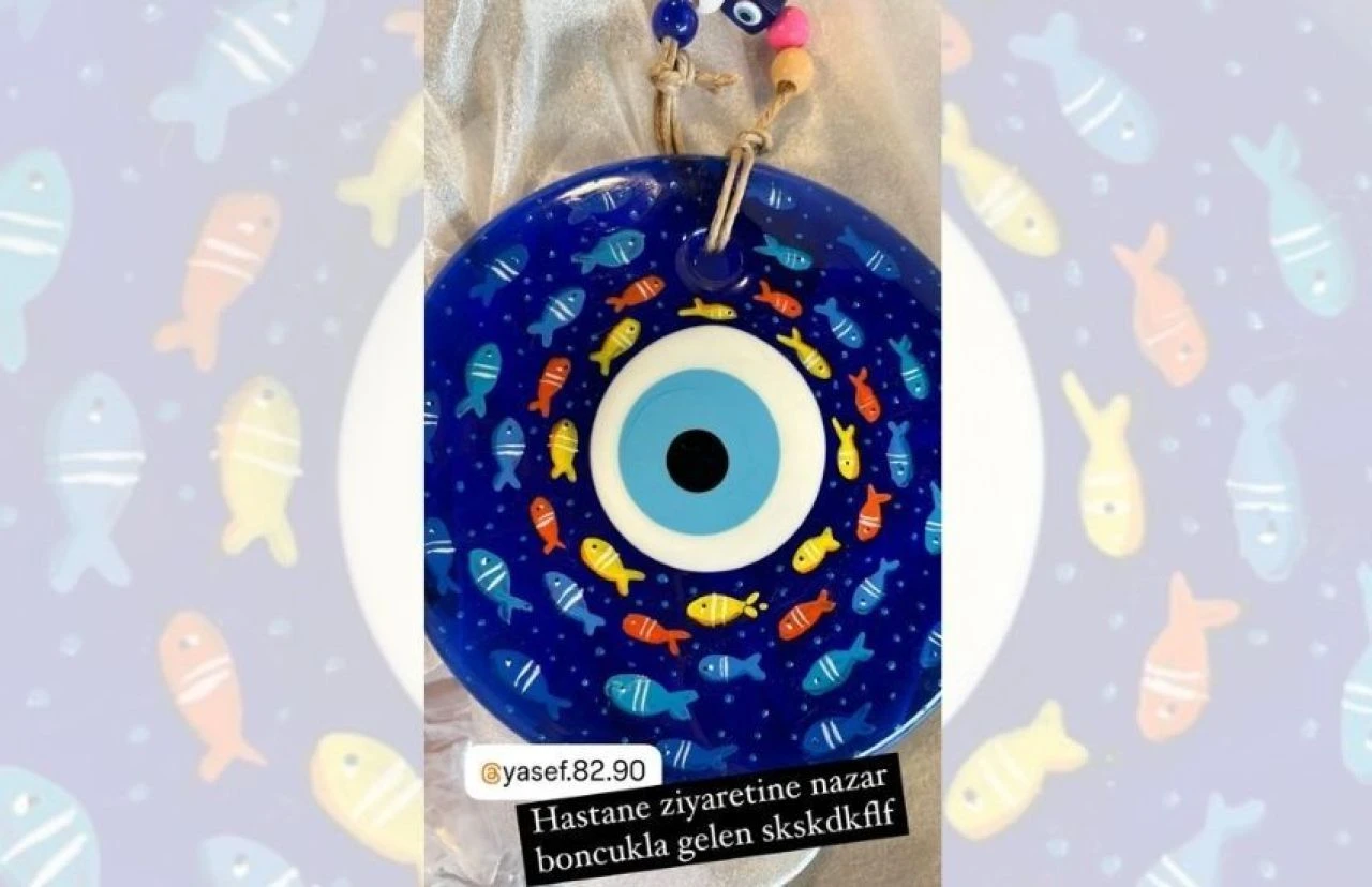 Hayal Köseoğlu hastaneye kaldırıldı! Hudutsuz Sevda oyuncularından dev nazar boncuğu geldi