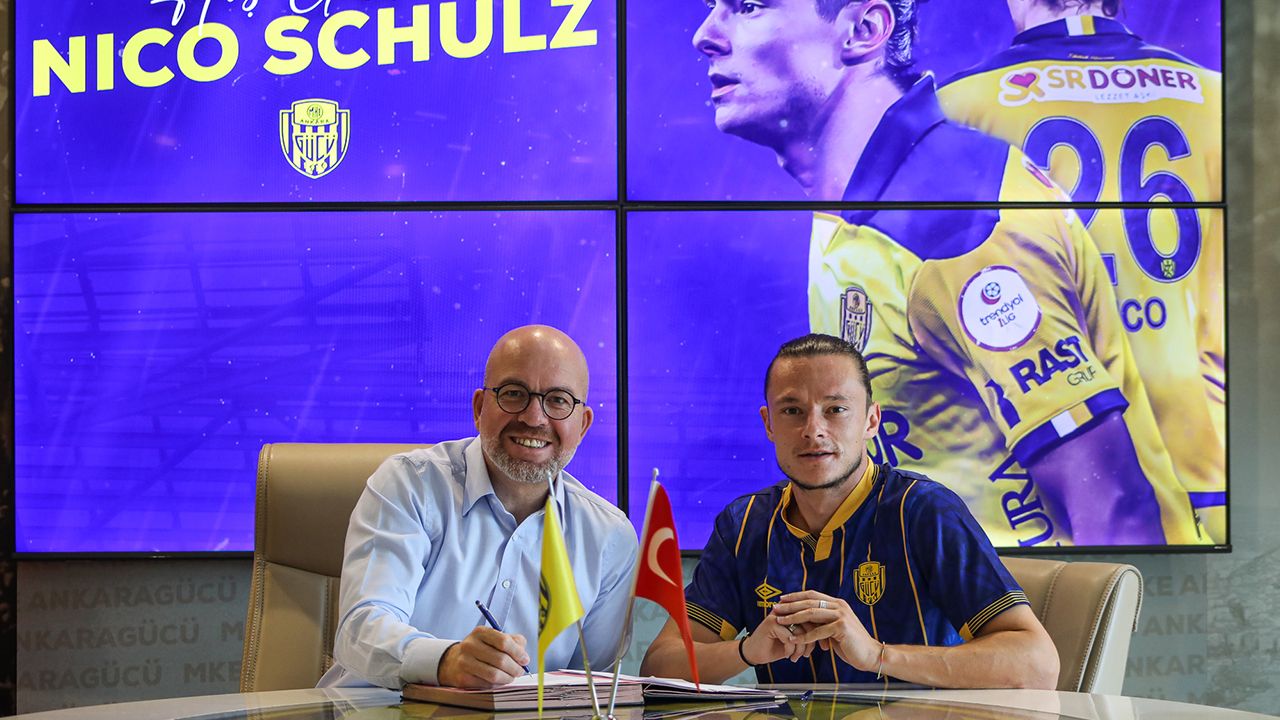 MKE Ankaragücü, Nico Schulz&#039;u transfer etti