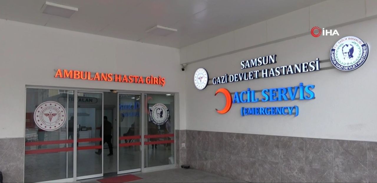 Samsun'da koca dehşeti! Eşini mezarlığa götürüp 