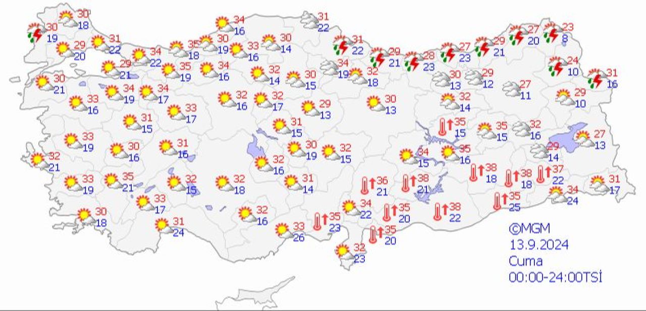 Meteoroloji İstanbul için uyardı: Kuvvetli yağış kapıda! 13 Eylül hava durumu - 1. Resim