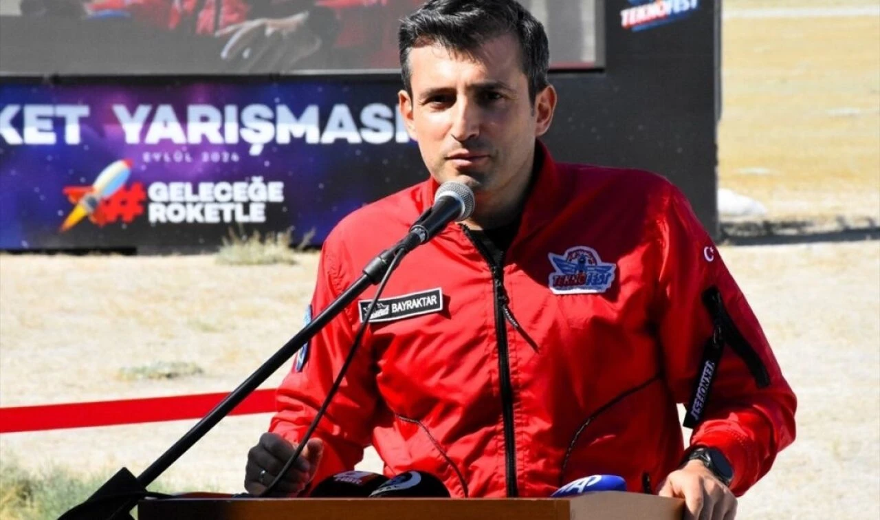 Selçuk Bayraktar, TEKNOFEST Roket Yarışması açılışında konuştu: Tam bağımsız, müreffeh Türkiye vurgusu! - 4. Resim