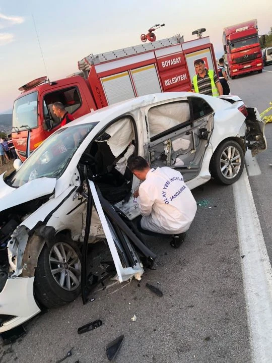 Sinop'ta katliam gibi kaza! Kafa kafa çarpıştılar: Çok sayıda ölü ve yaralı var - 1. Resim