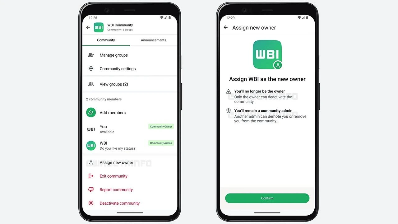 WhatsApp'a büyük yenilik: Topluluklar artık başkalarına devredilebilecek! - 1. Resim