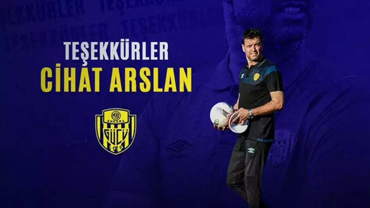 Cihat Arslan, MKE Ankaragücü&#039;nden ayrıldı!